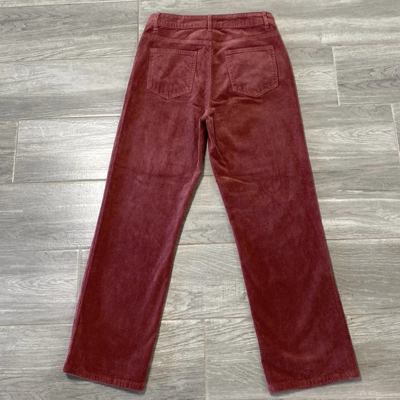 Women's Straight Leg Pants in Rust - Picture 4 of 4